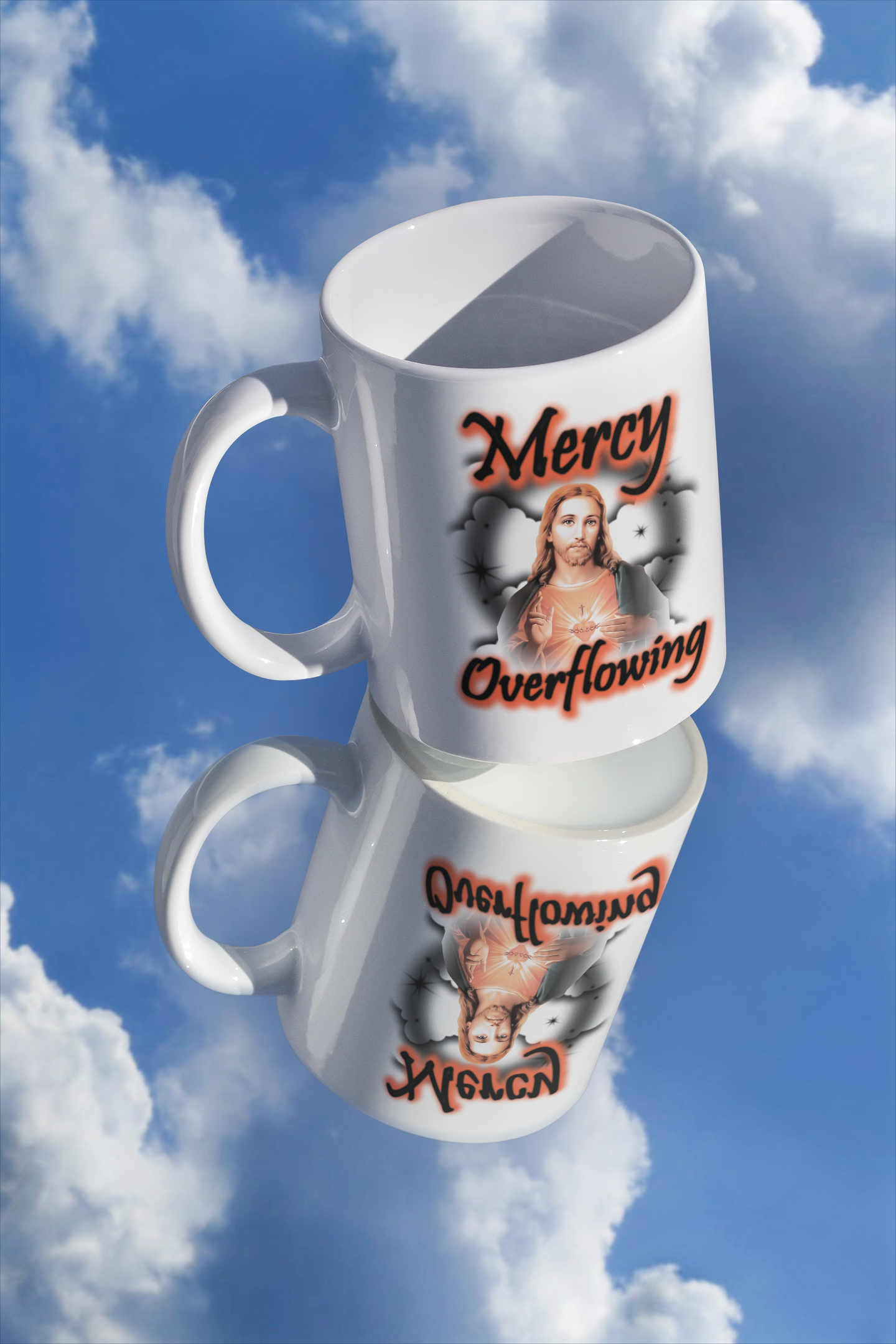 Mercy Overflowing - Faith Inspired Coffee Mug