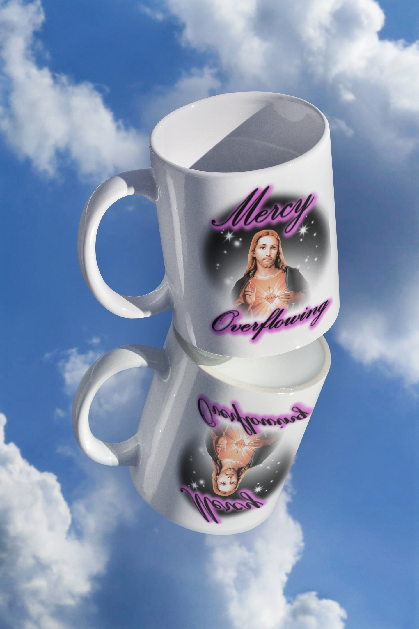 Mercy Overflowing - Faith Inspired Coffee Mug